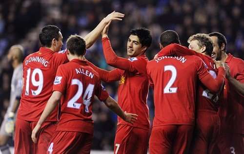 Luis Suarez vs. Wigan: The Stats