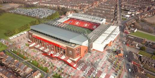 Progress on the Main Stand as Reds Look to Start the Season on the Road