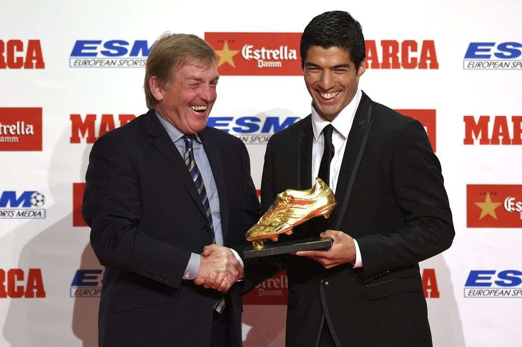 Dalglish Suarez Golden Boot