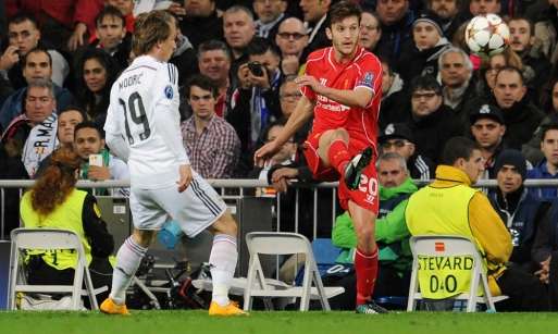 Adam Lallana Upbeat Despite Real Madrid Setback