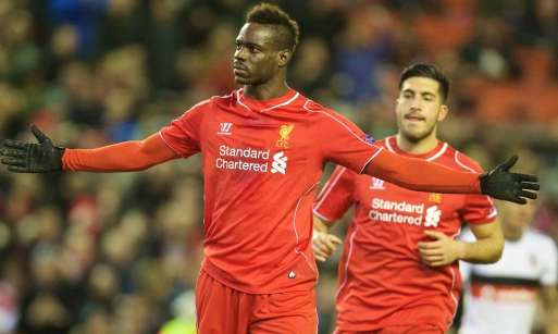 Liverpool (1) Besiktas (0): Balotelli Penalty Hands Reds Slender First Leg Lead