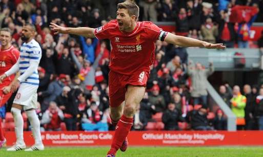 Liverpool (2) Queens Park Rangers (1): Gerrard to the Rescue as Reds Stay in the Hunt