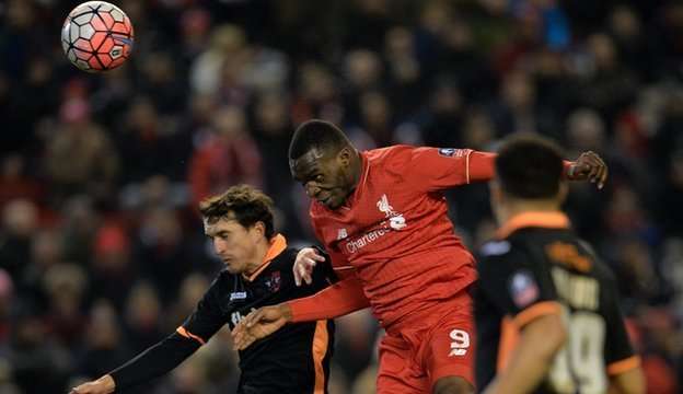 Reds Boss Backs Christian Benteke After Frustrating Exeter City Display