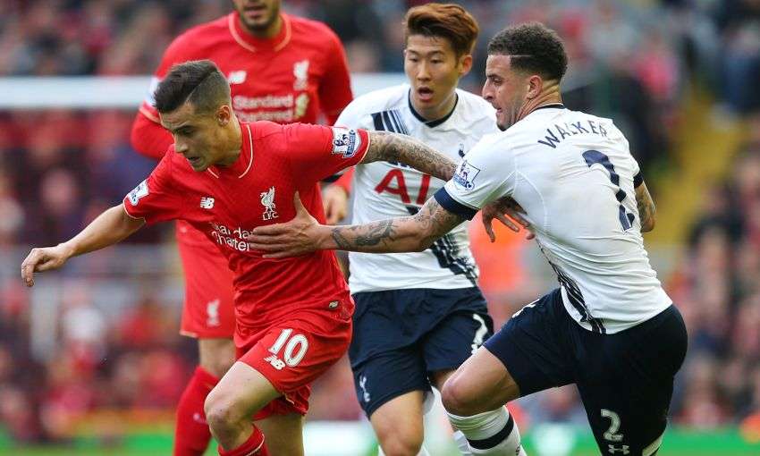Liverpool (1) Tottenham Hotspur (1): Coutinho Strike Not Enough as Spurs Share the Spoils