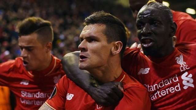 Liverpool (4) Borussia Dortmund (3): SCENES. ABSOLUTE SCENES.