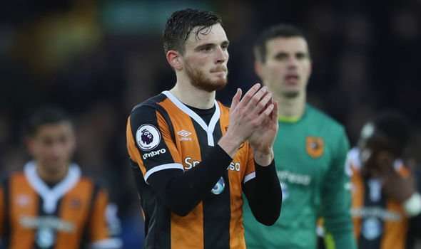 Andy Robertson Leaves Hull City Training Camp Ahead of Liverpool Talks