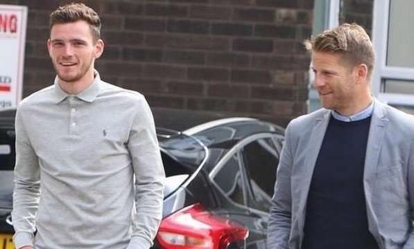 PHOTO: Andy Robertson Completes Liverpool Medical