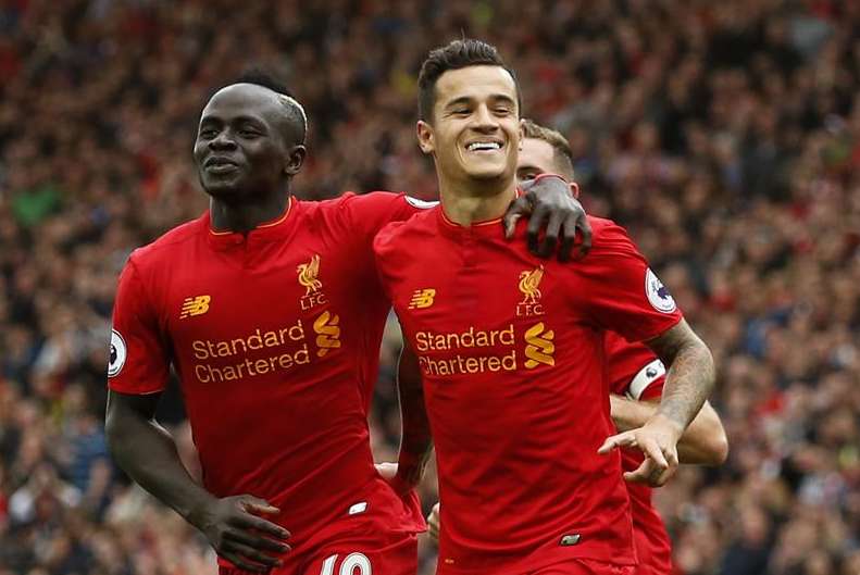 Mane and Coutinho Liverpool