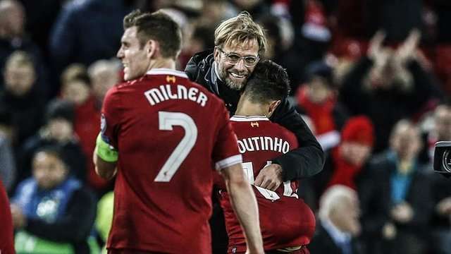 Klopp Hails Reds Strike Force, Wijnaldum Happy to See Training Ground Work in Action