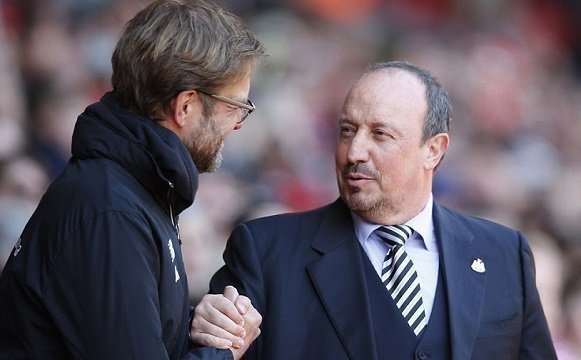 Benitez Aiming to Beat “Great” Liverpool, Klopp Hails Legendary Magpies Manager