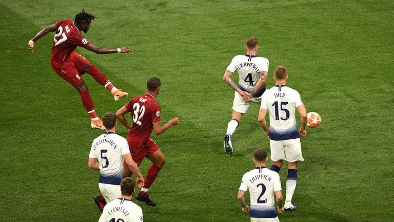 Origi vs Spurs CL Final