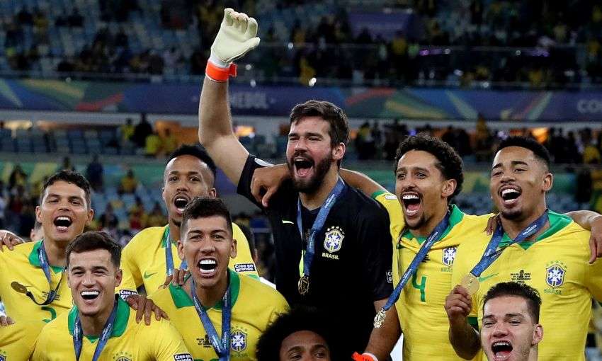 Liverpool Alisson Firmino Brazil Copa America