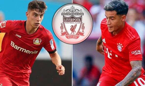 Kai Havertz and Philippe Coutinho