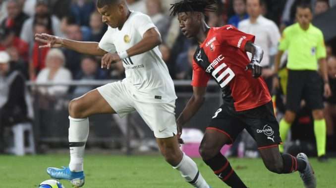 Camavinga Rennes and PSG Mbappe