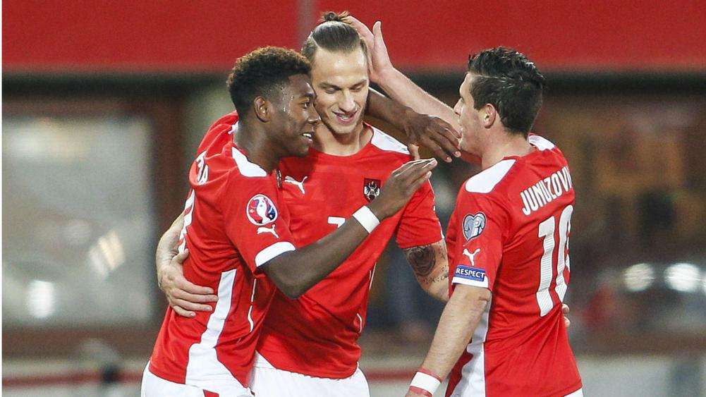 David Alaba Austria and Bayern Munich star