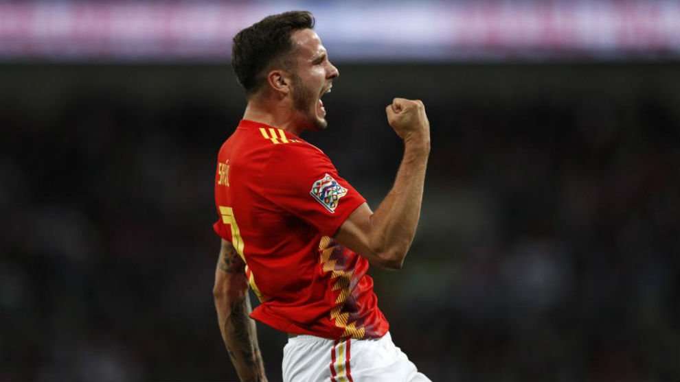 Saul Spain and Atletico Madrid midfielder