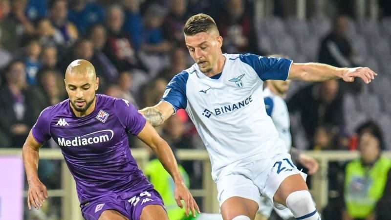 Amrabat Fiorentina - Milinkovic-Savic Lazio