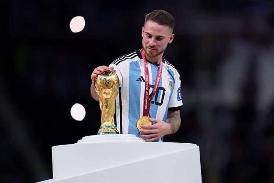 Mac Allister World Cup Trophy