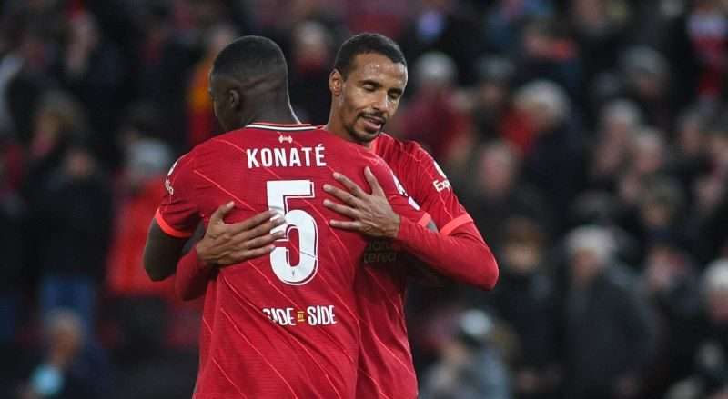 Konate and Matip Liverpool