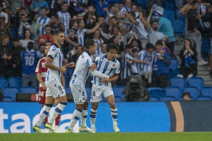 Zubimendi and Kubo Real Sociedad