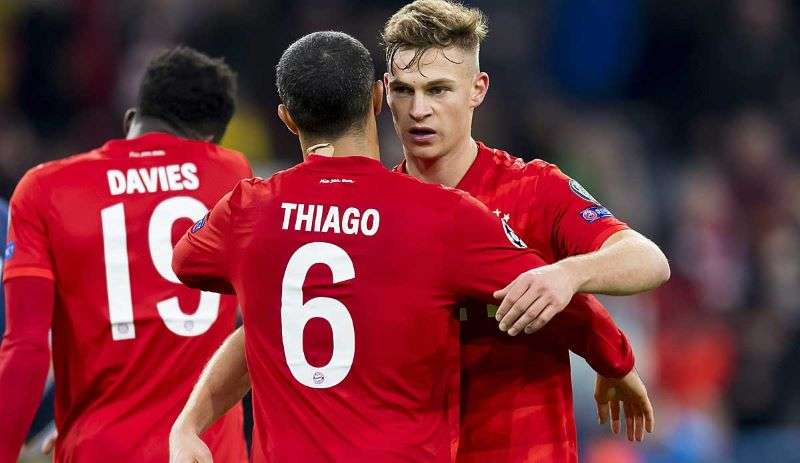 Kimmich and Thiago - Bayern