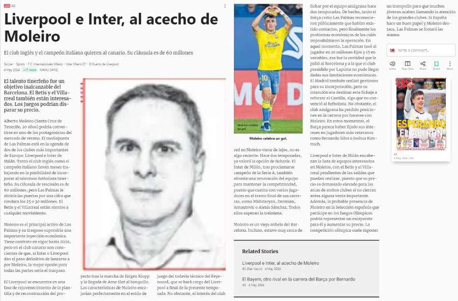 Liverpool Moliero - AS