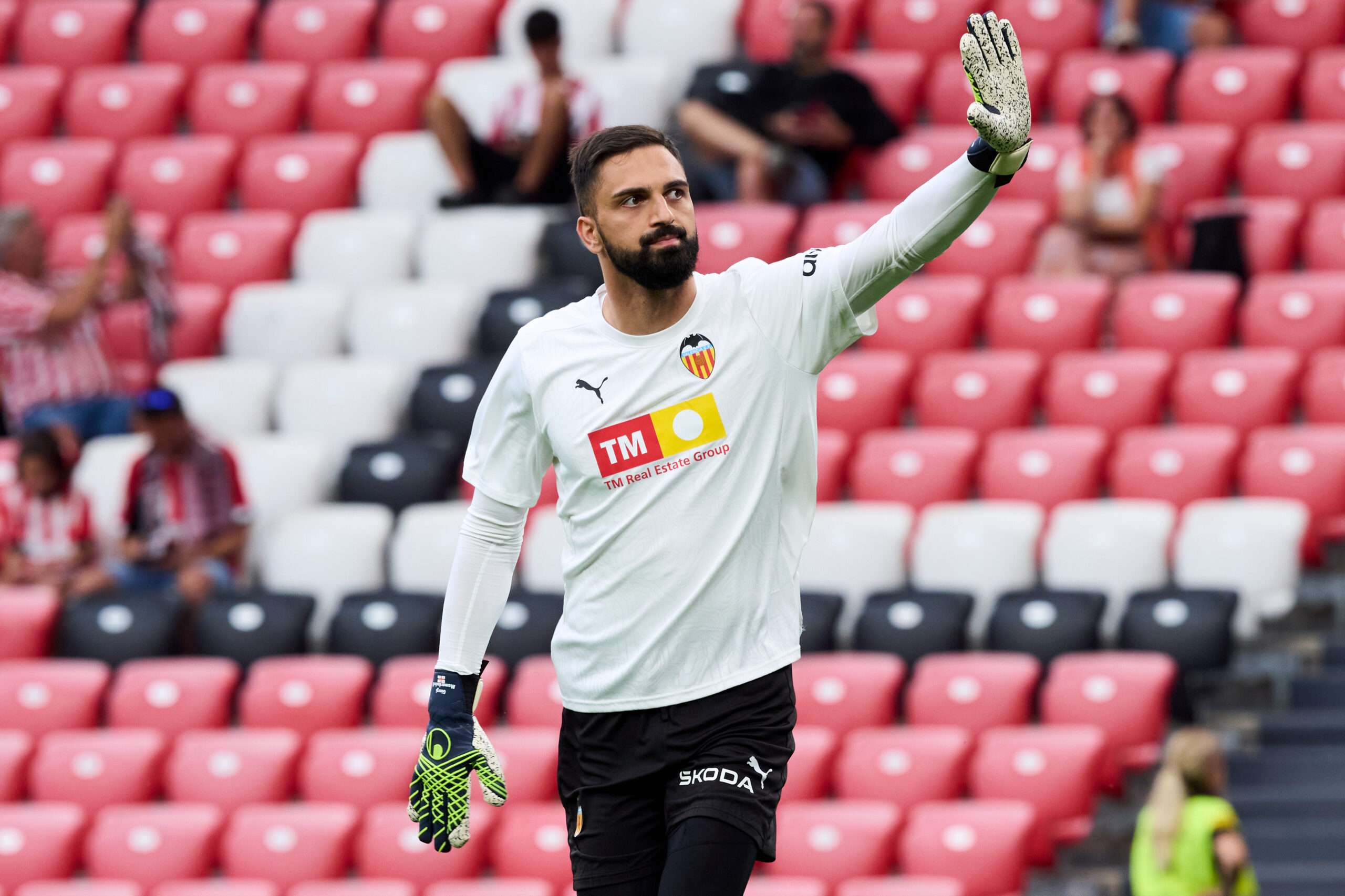 Giorgi Mamardashvili Valencia (Photo by Juan Manuel Serrano Arce/Getty Images)