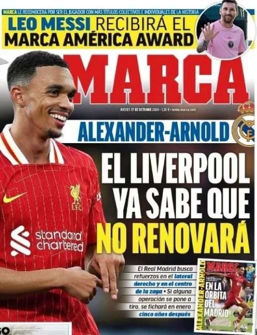 Marca - Liverpool Trent Madrid