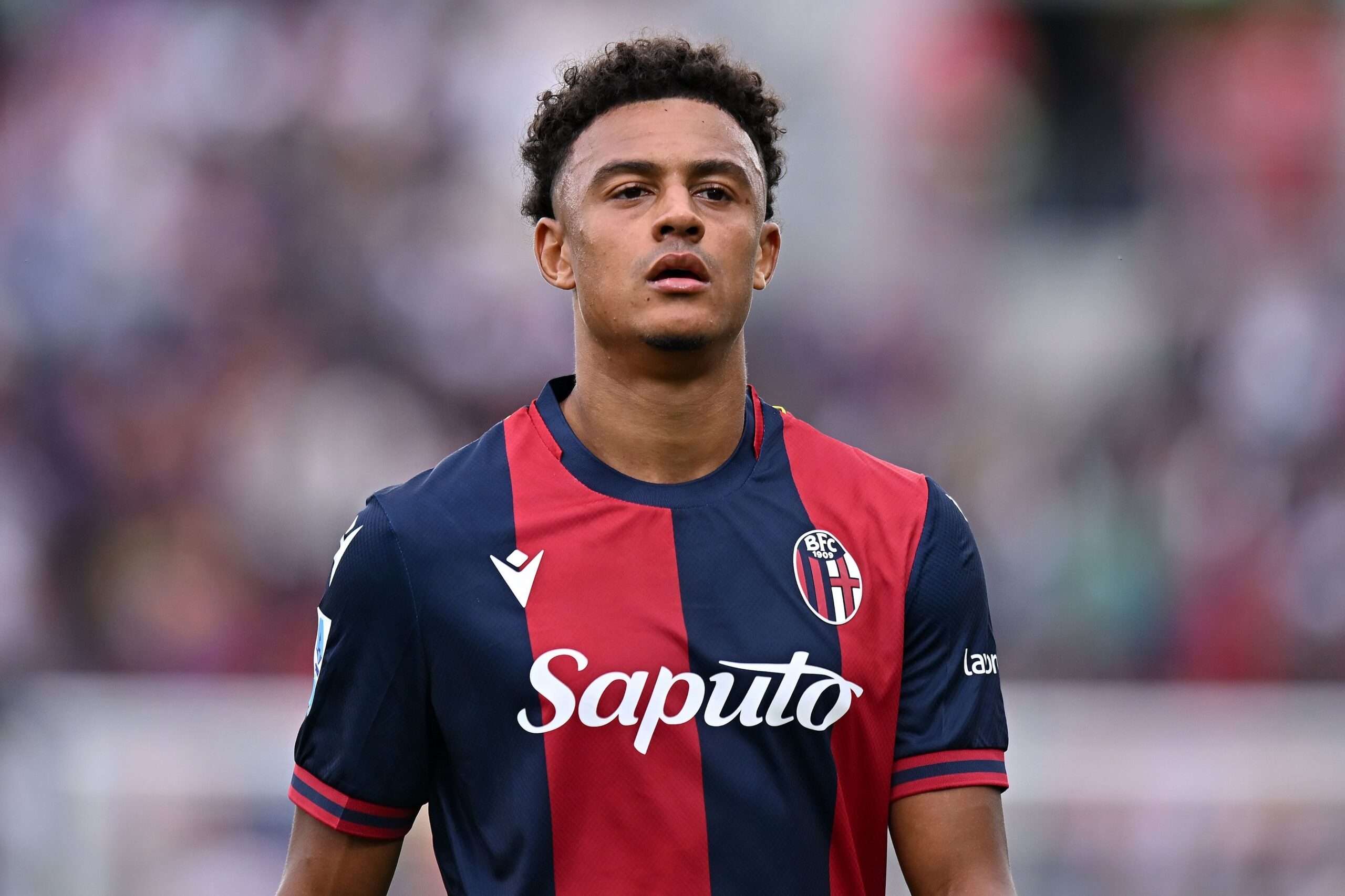 Dan Ndoye of Bologna (Photo by Alessandro Sabattini/Getty Images)