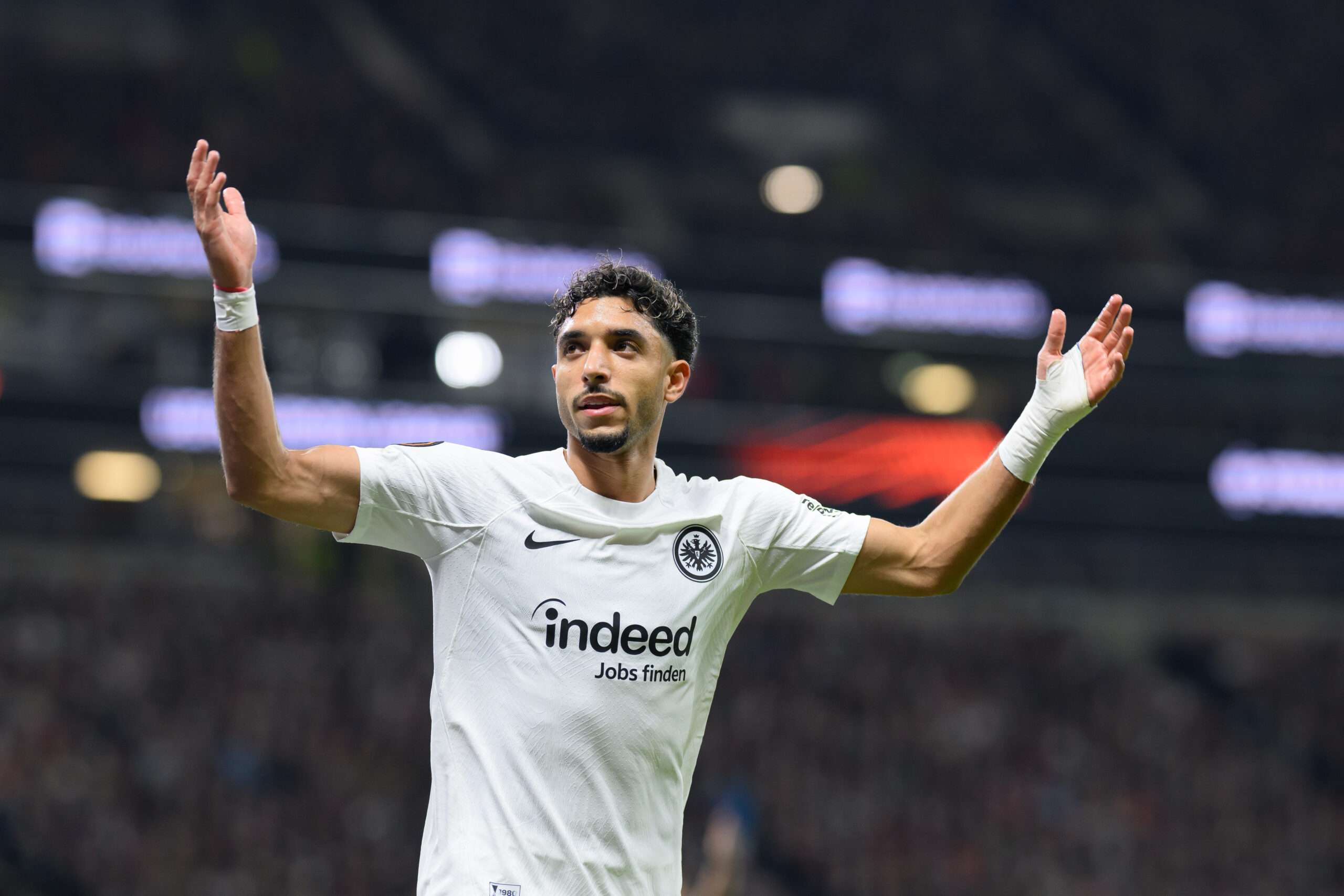 Omar Marmoush Frankfurt (Photo by Christian Kaspar-Bartke/Getty Images)