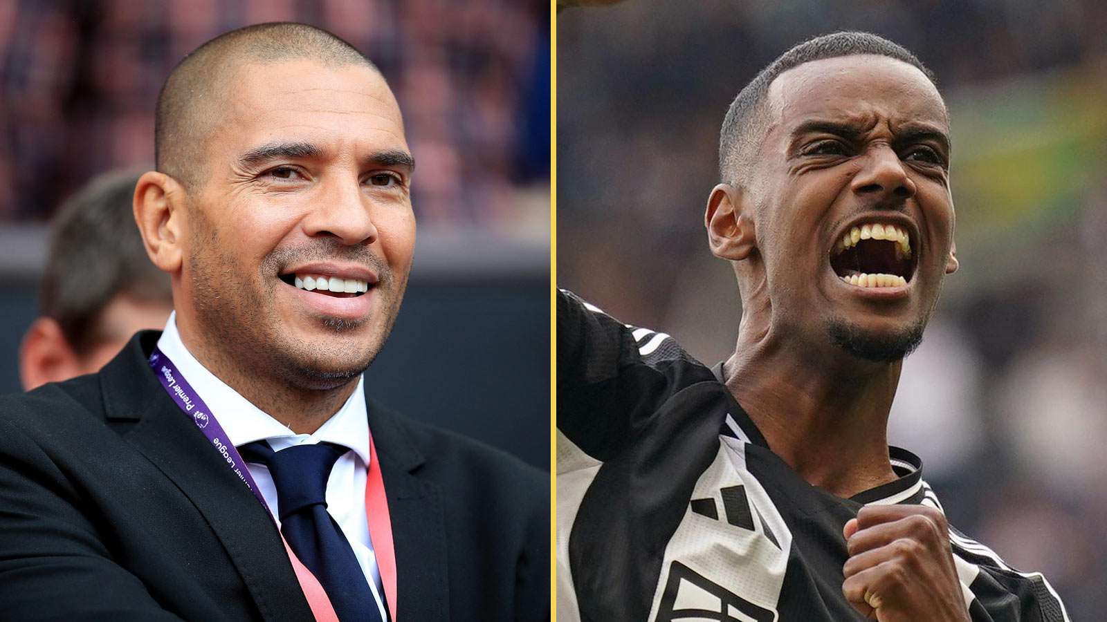 Stan Collymore and Alexander Isak