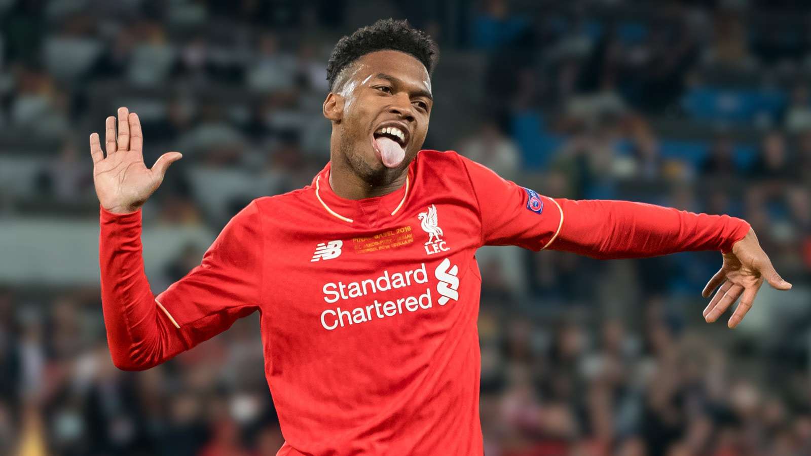 Daniel Sturridge celebrates