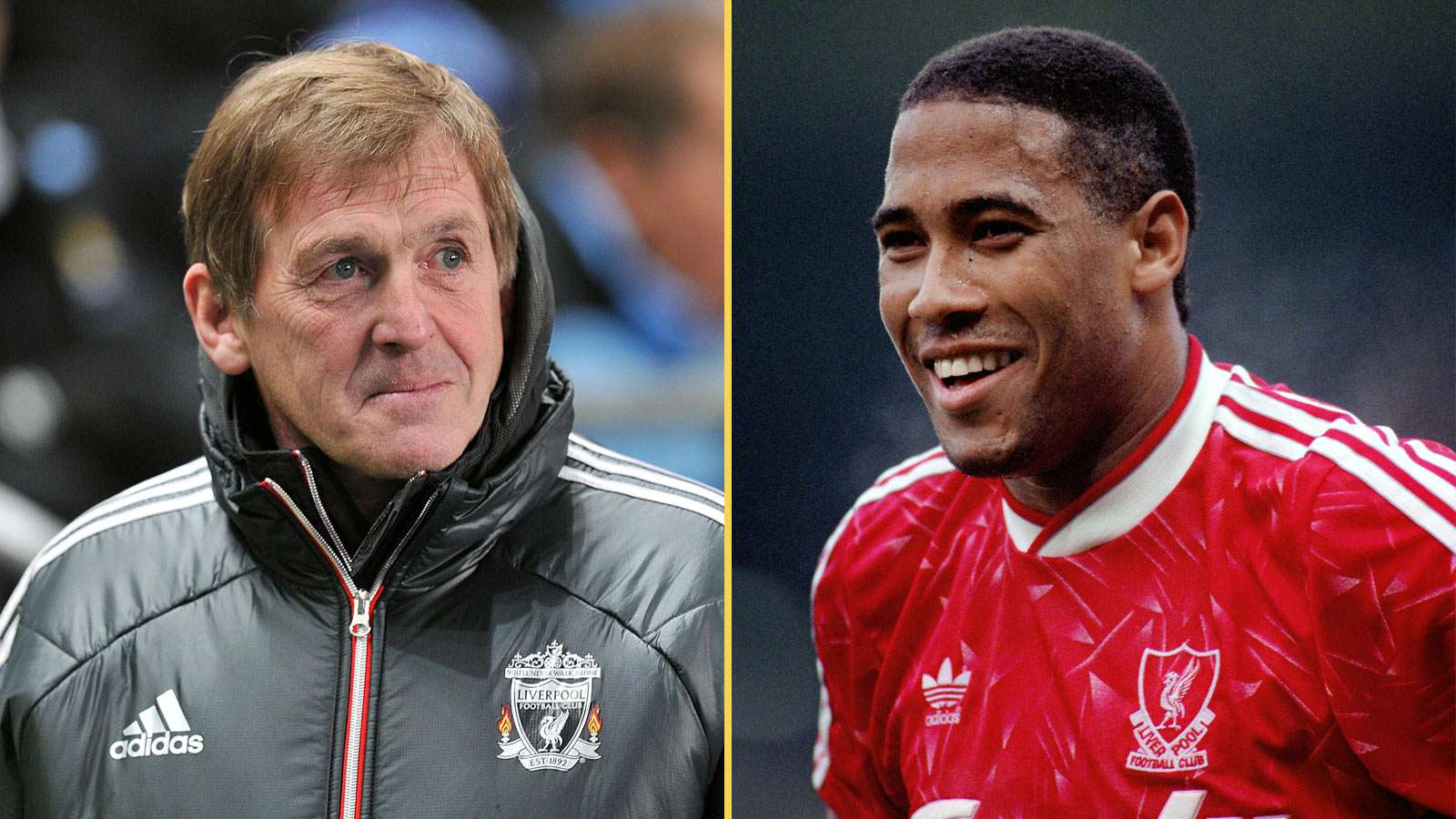 Kenny Dalglish and John Barnes