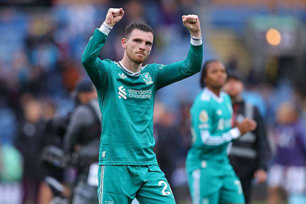Andy Robertson admits Liverpool exit “at one point” and urges patience with Milos Kerkez after Burnley victory