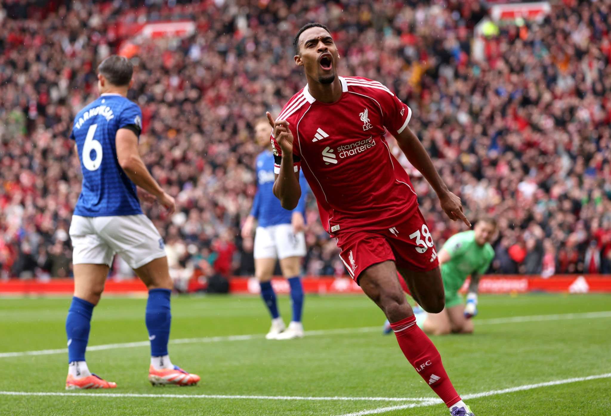 Liverpool keep winning streak alive as Gravenberch Inspires derby triumph