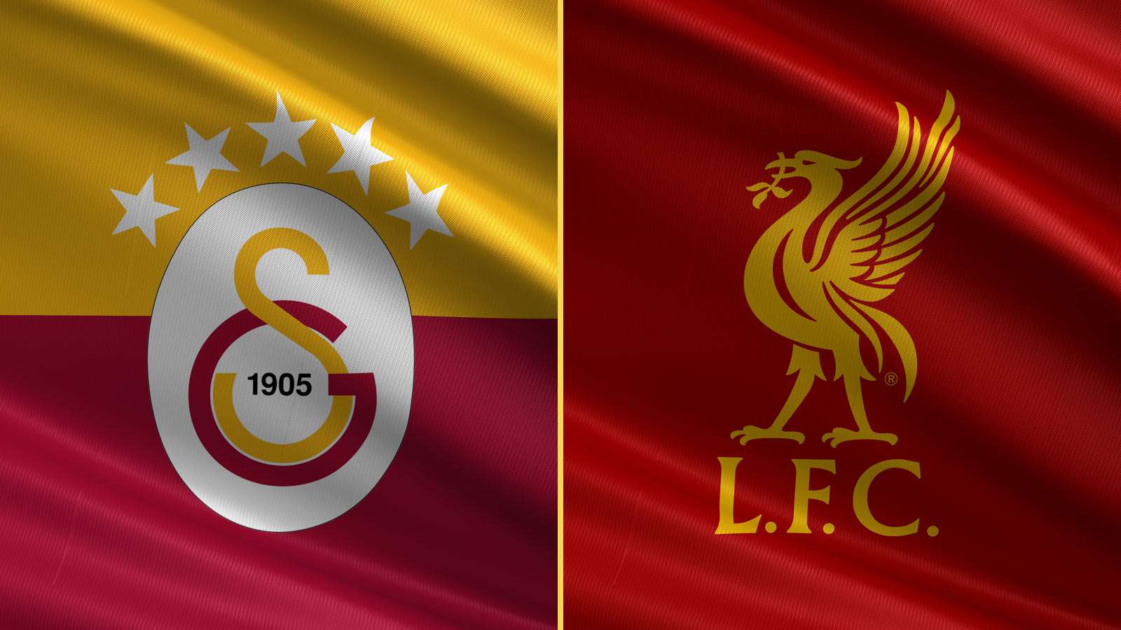 Galatasaray SK and Liverpool FC crests