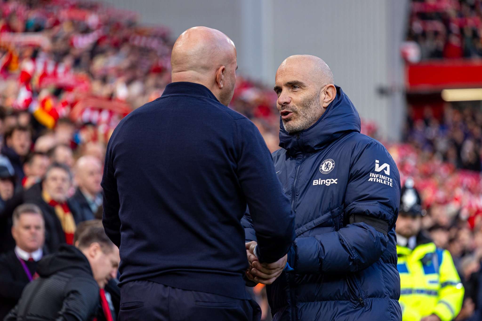 Enzo Maresca admits Liverpool have been “fantastic” despite Diogo Jota tragedy ahead of Stamford Bridge clash
