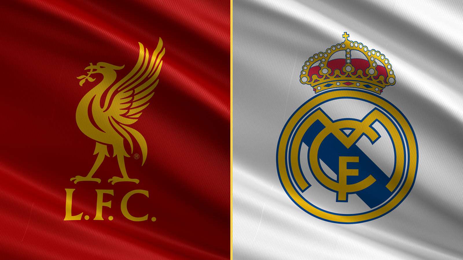 Liverpool and Real Madrid crests
