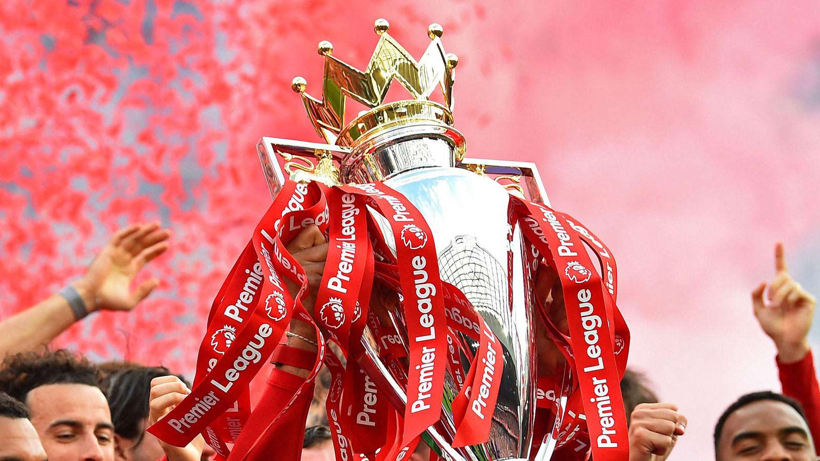 Premier League trophy