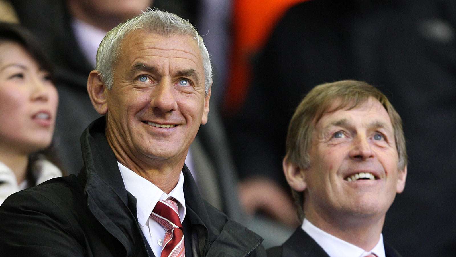 Ian Rus and Kenny Dalglish